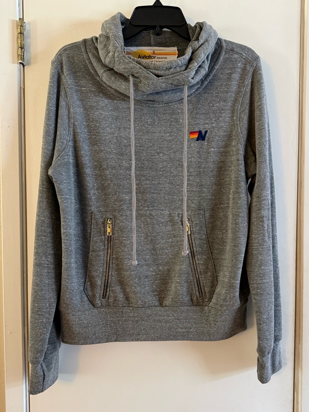 Aviator Nation Ninja Hoodie - Heather Gray